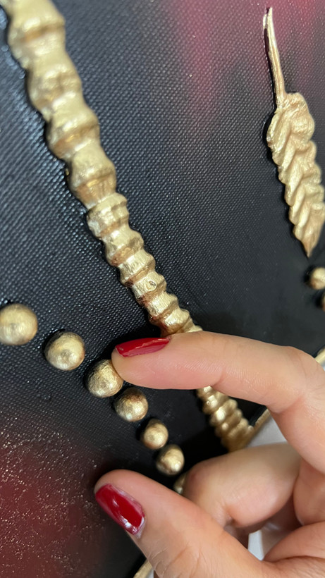 تابلو برجسته دو اسب - مهرآرت گالری